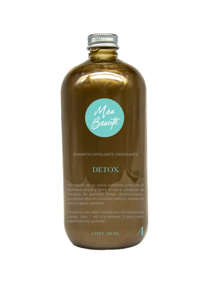 DETOX SHAMPOO EXFOLIANTE OXIGENANTE ORGÁNICO