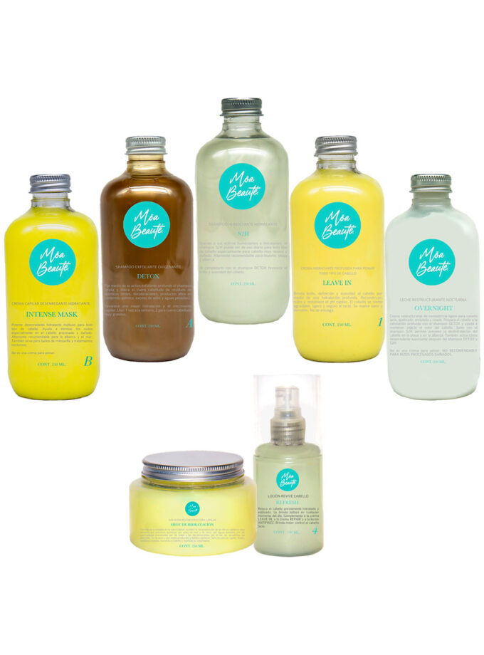 ALOPECIA / CAÍDA DEL CABELLO Cabello Lacio / Quebrado Kit Avanzado