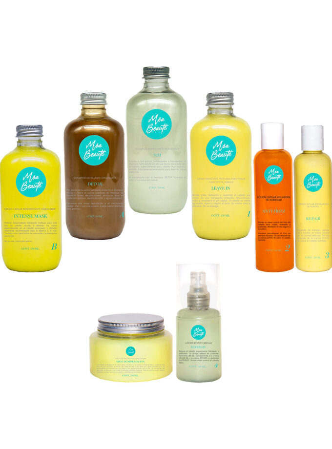 ADIÓS FRIZZ Cabello Quebrado / Ondulado / Rizado Kit Avanzado