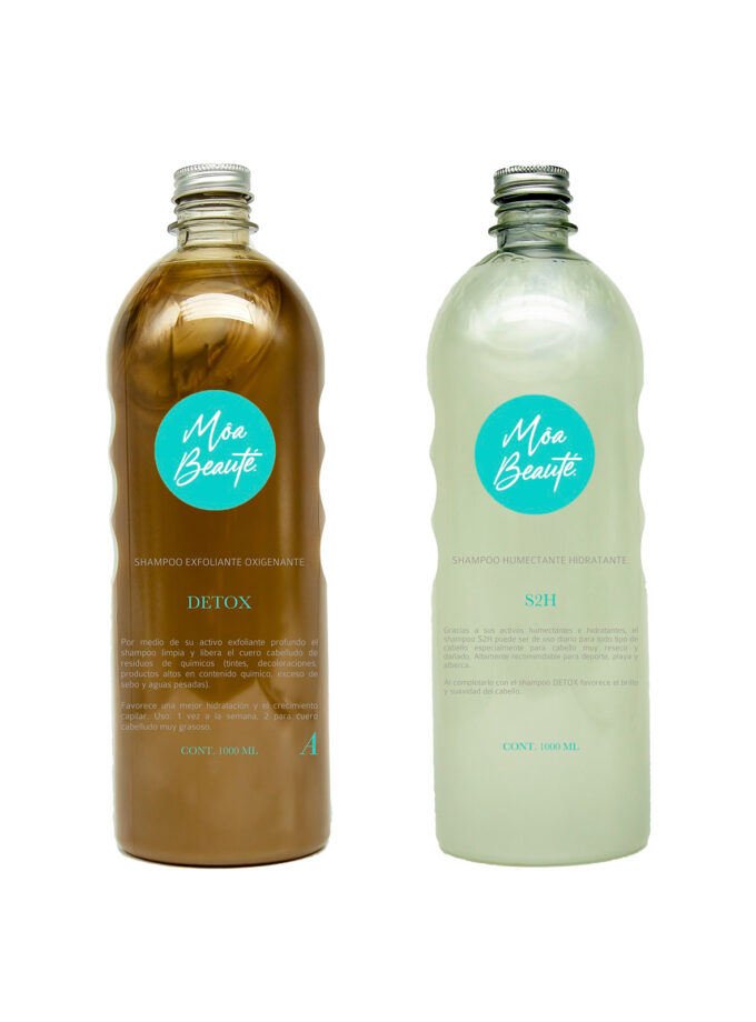 CUERO CABELLUDO GRASO Kit Básico 1000 ml