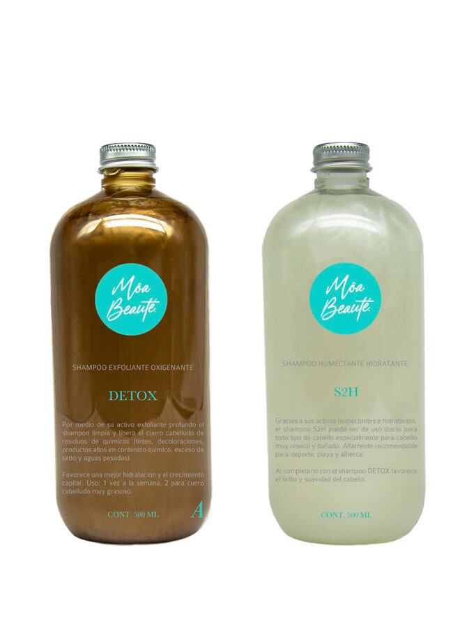 CUERO CABELLUDO GRASO Kit Básico 500 ml